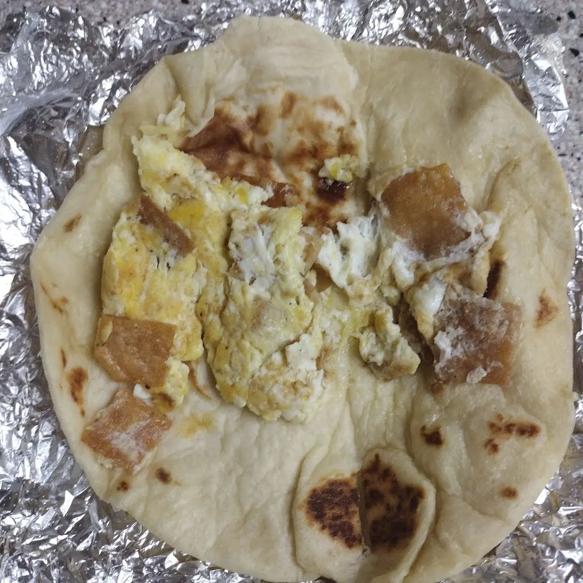 Ham & Egg Taco