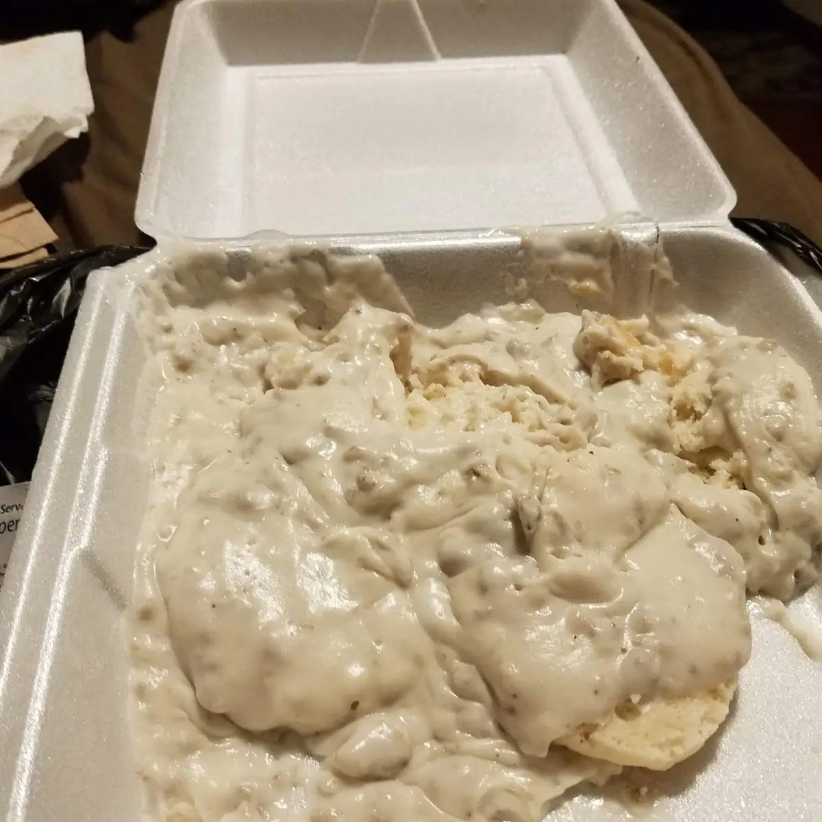 Biscuits and Sausage Gravy