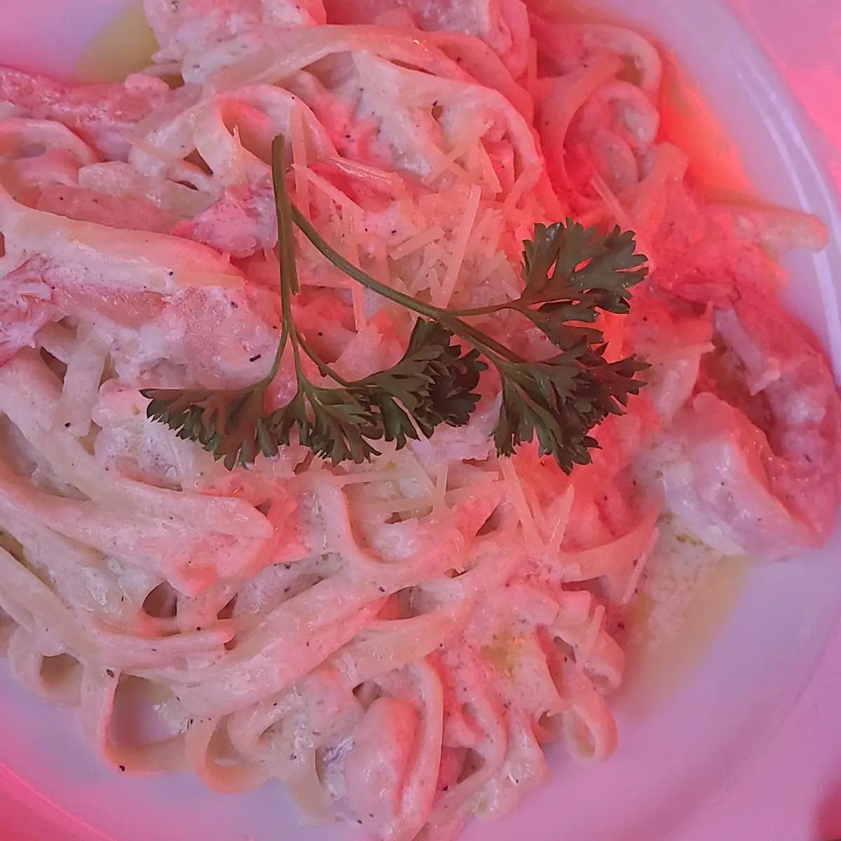 Shrimp Fettuccine Alfredo