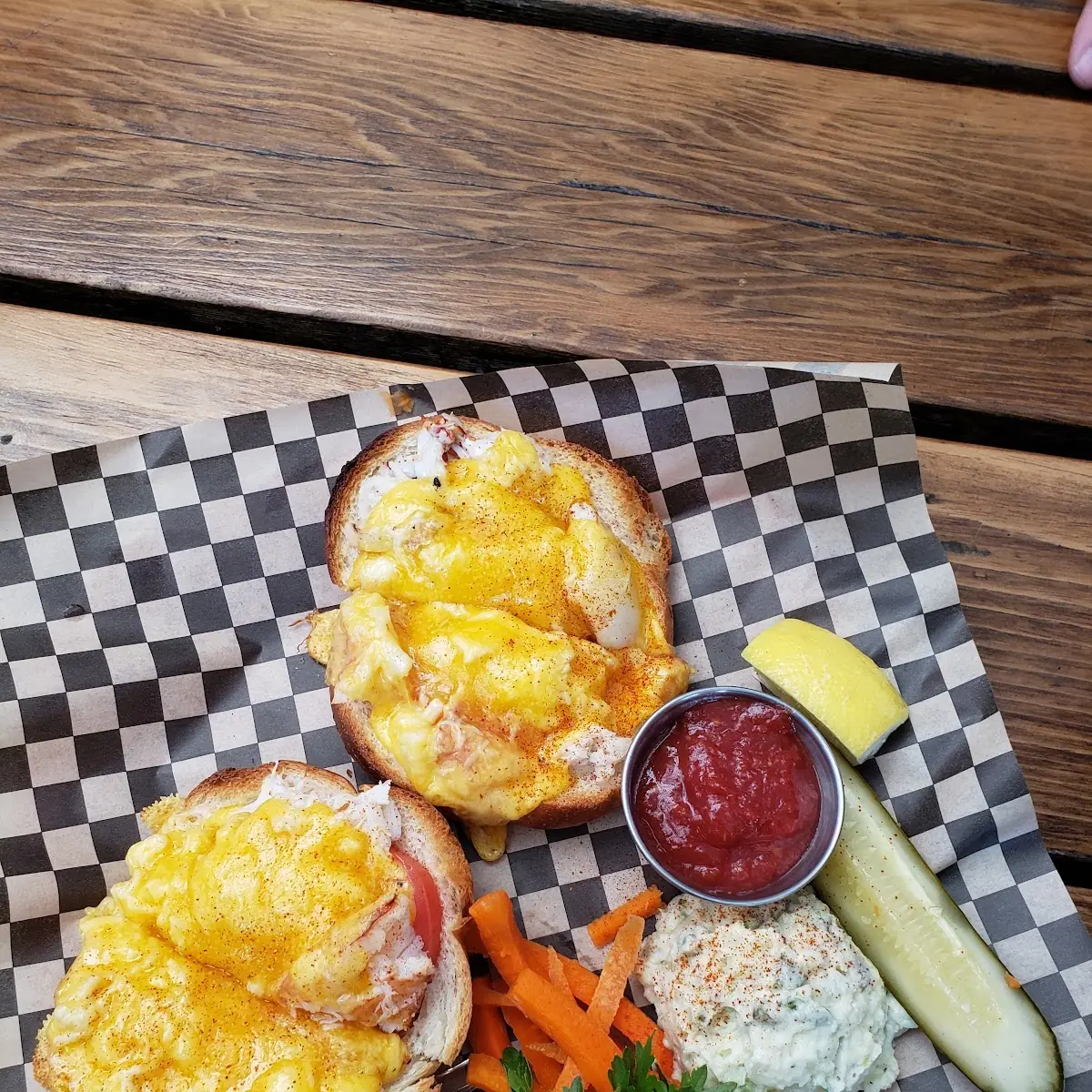 Dungeness Crab Cheese Melt