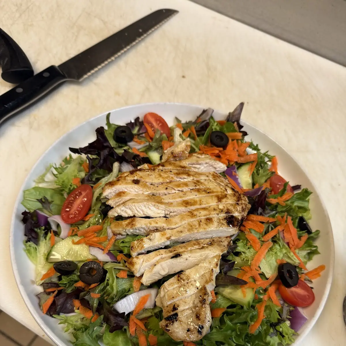 Garden Salad with Chicken