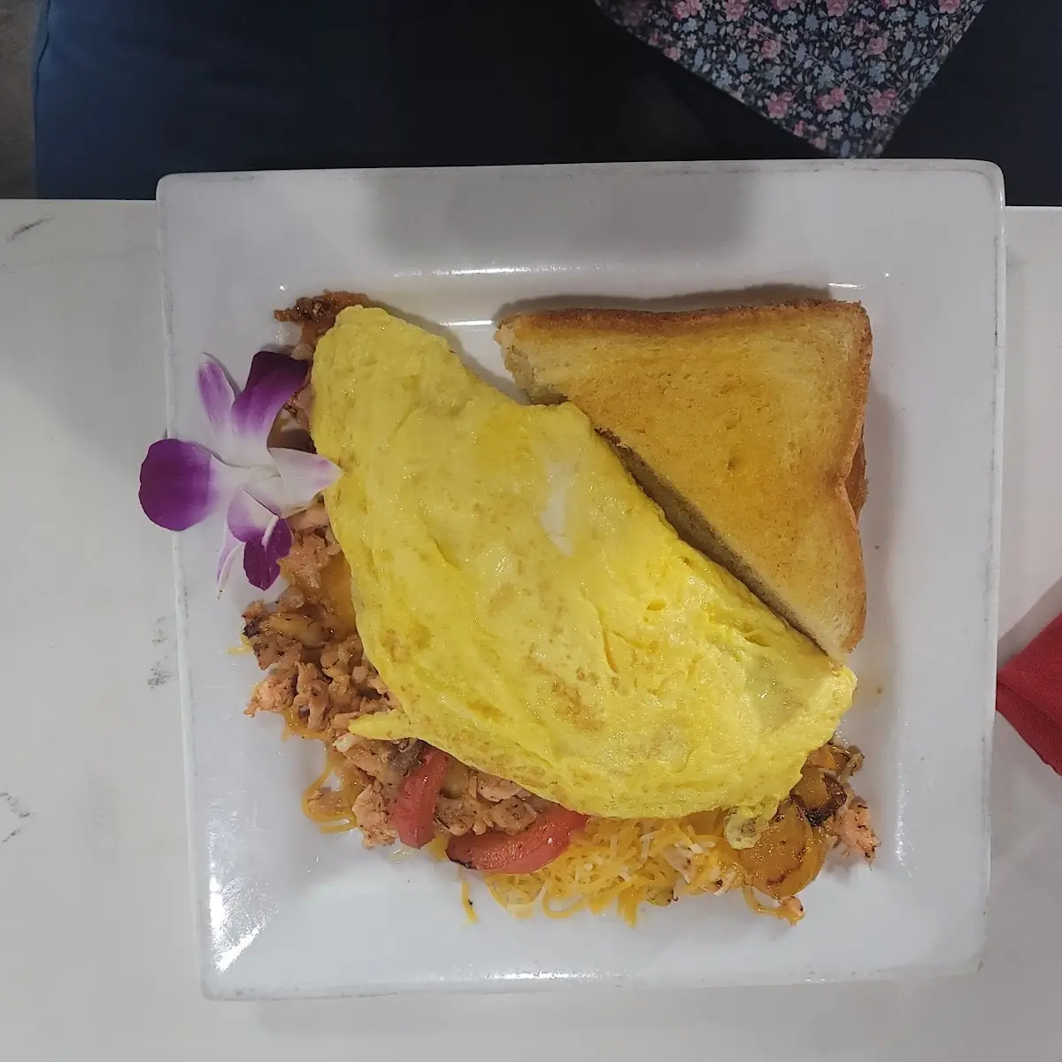 3 Egg Omelet with Cheese