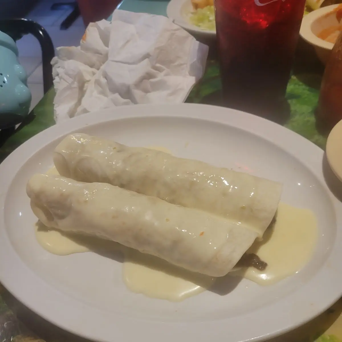 Steak and Cheese Burrito