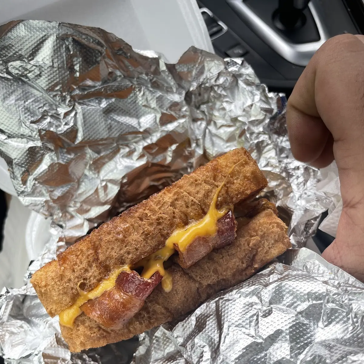Texan Bagel Egg and Cheese Melt