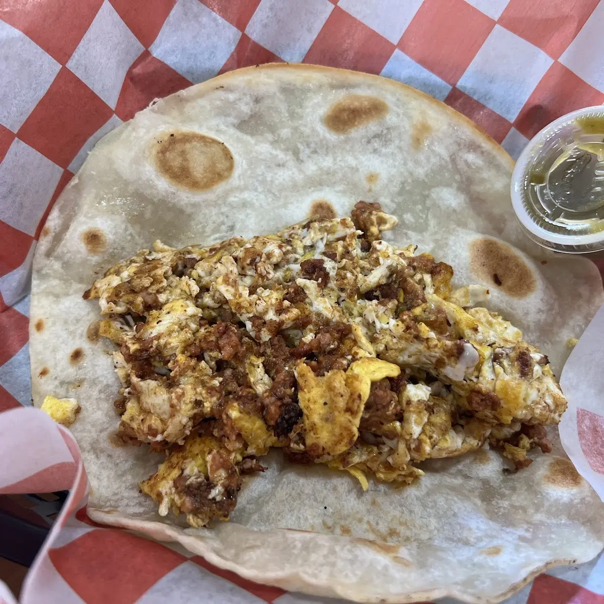 Sausage & Egg Taco