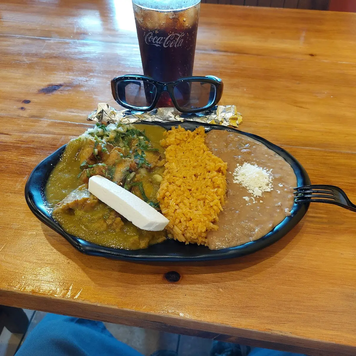 Chicharron En Salsa Verde Roja O Molcajete