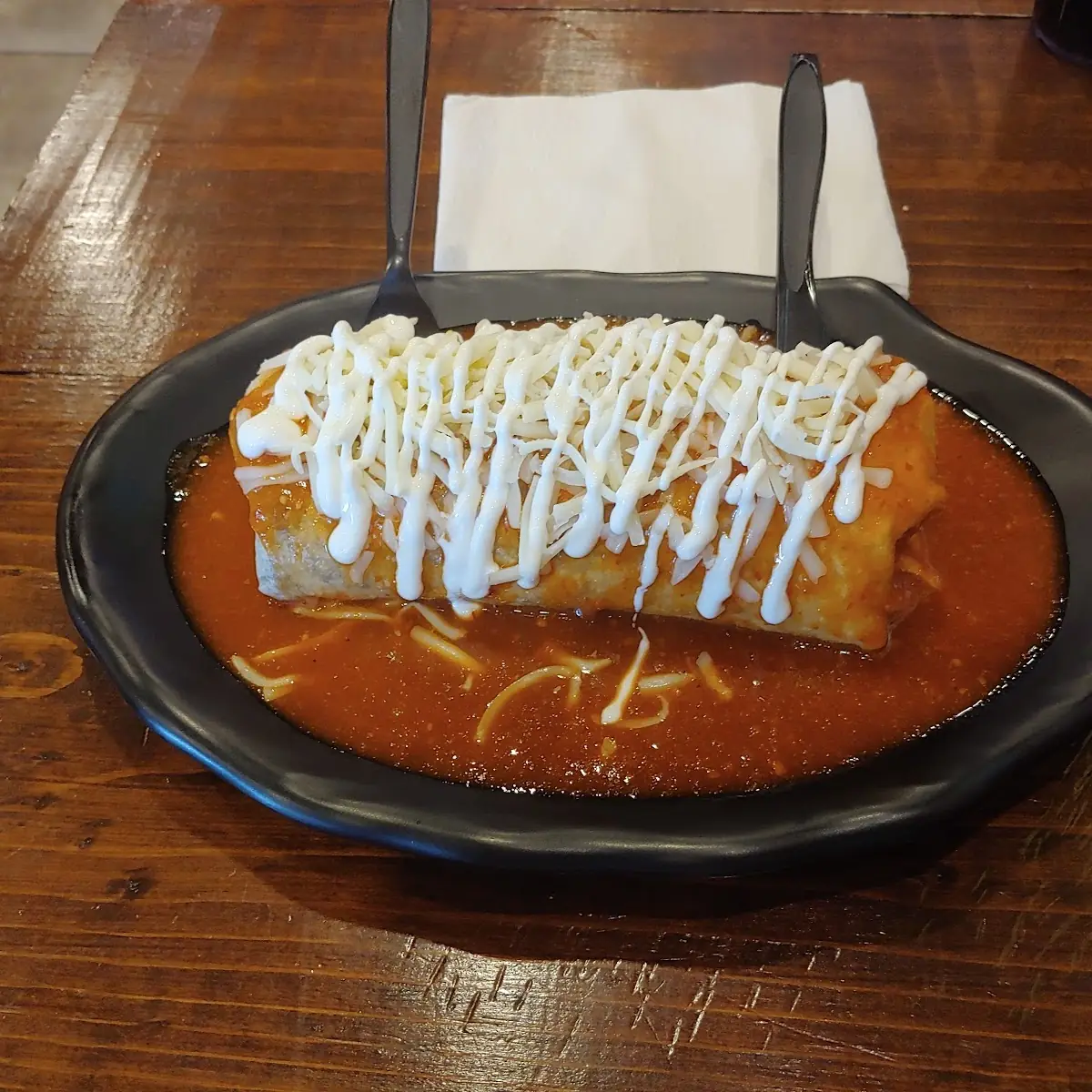 Wet Carne Asada Burrito