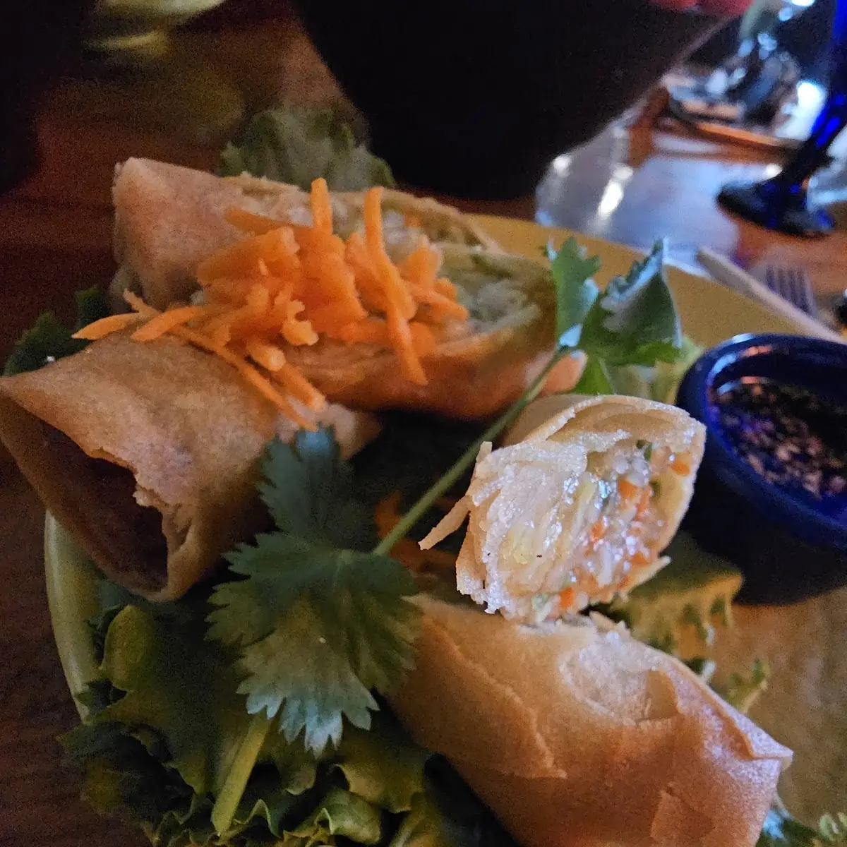 Maine Lobster Claw Spring Roll