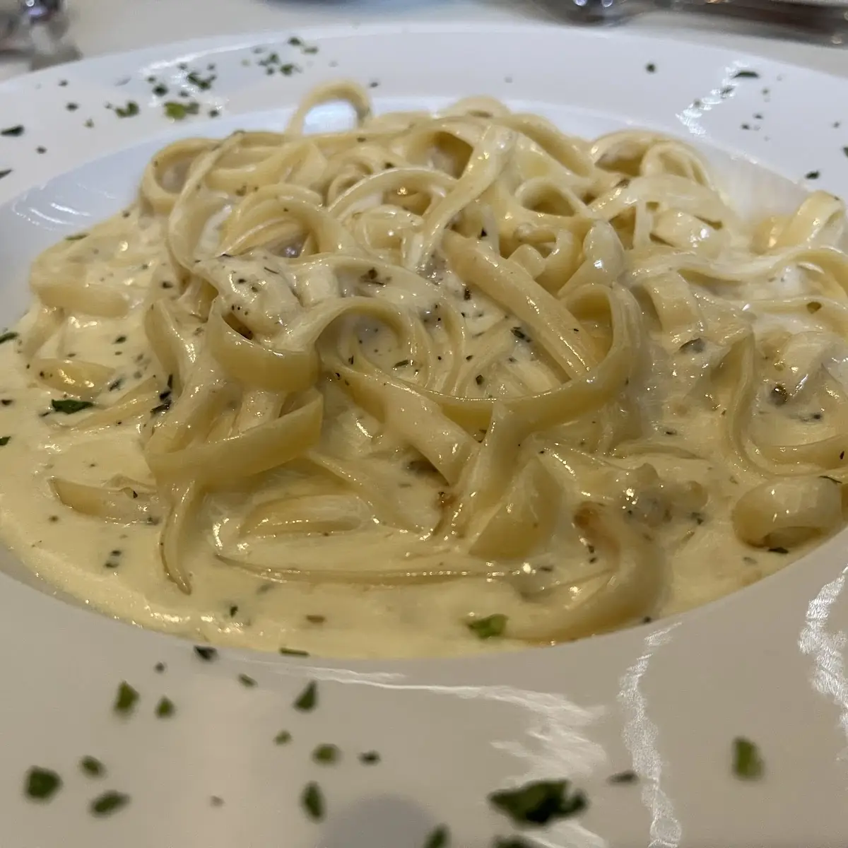 Fettuccine Alfredo