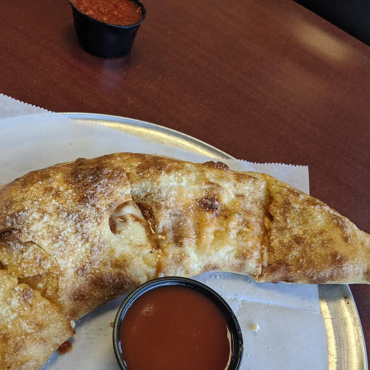 BBQ Chicken Calzone