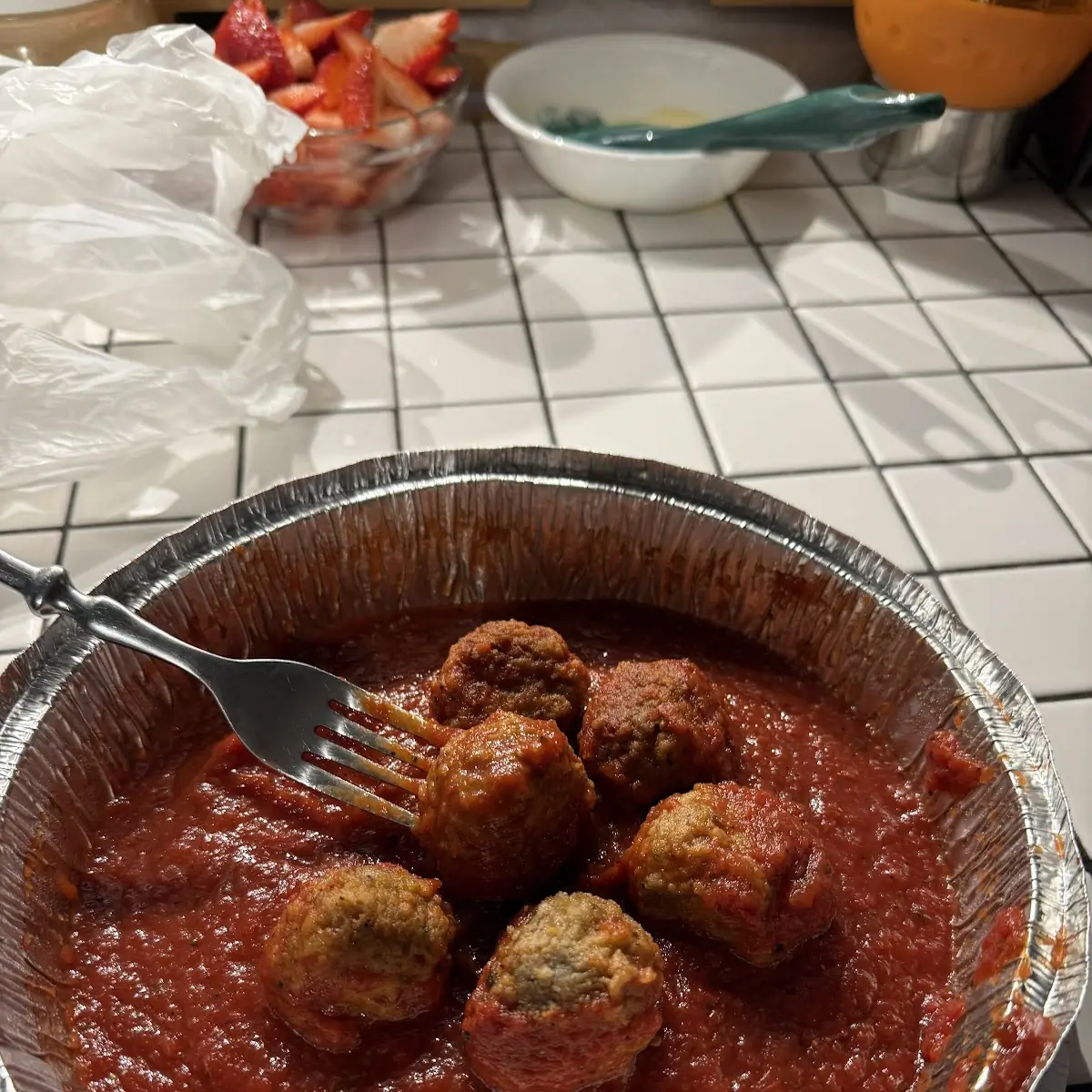 Meatball Parmigiana