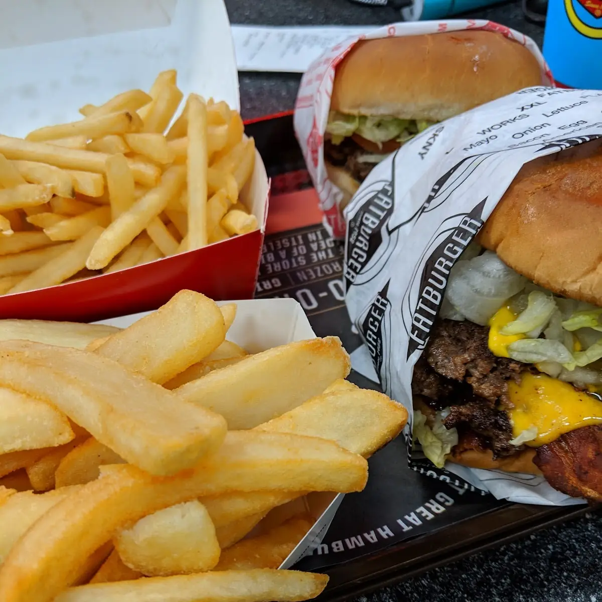 Burger and Fries