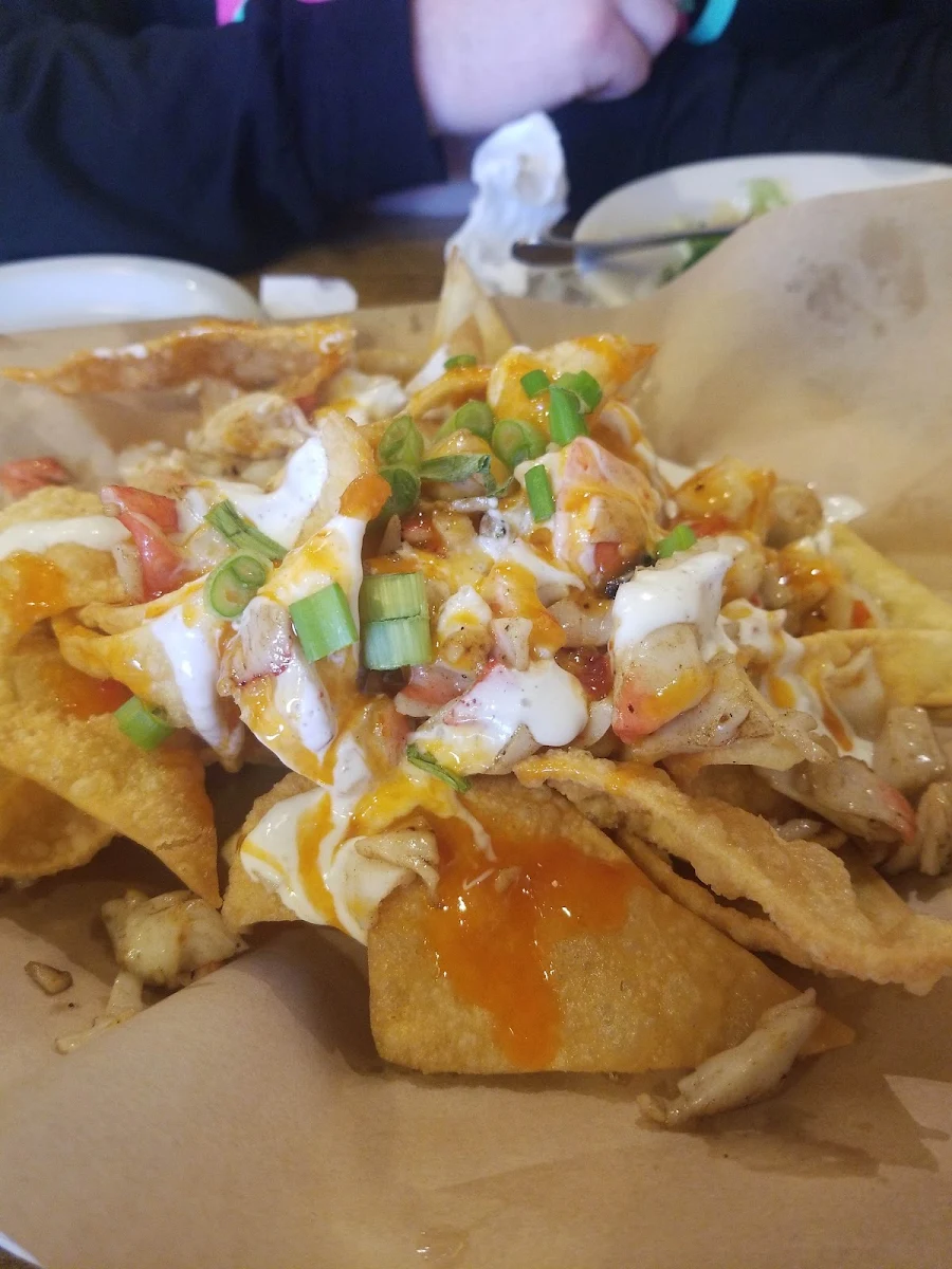 Crab Rangoon Nachos