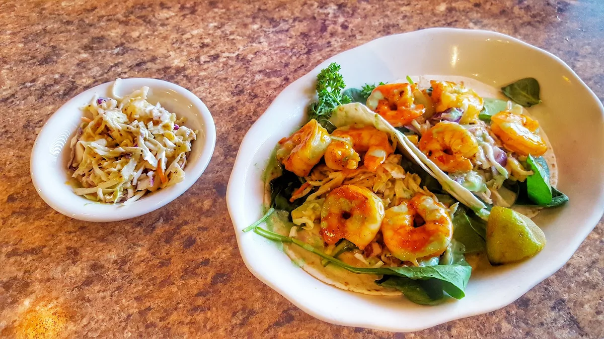 Shrimp Tacos with Cole Slaw