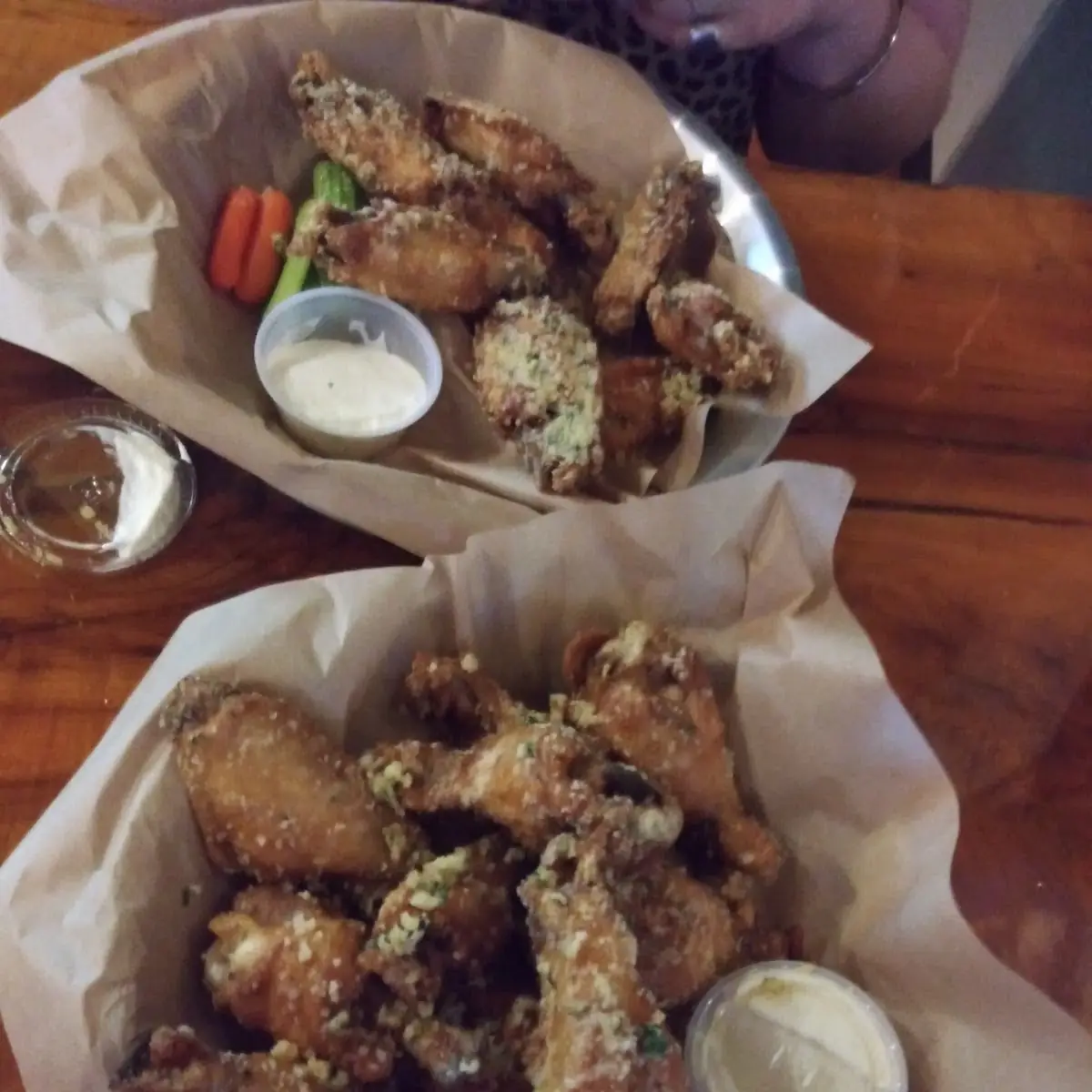 Chicken Wings Garlic Parmesan