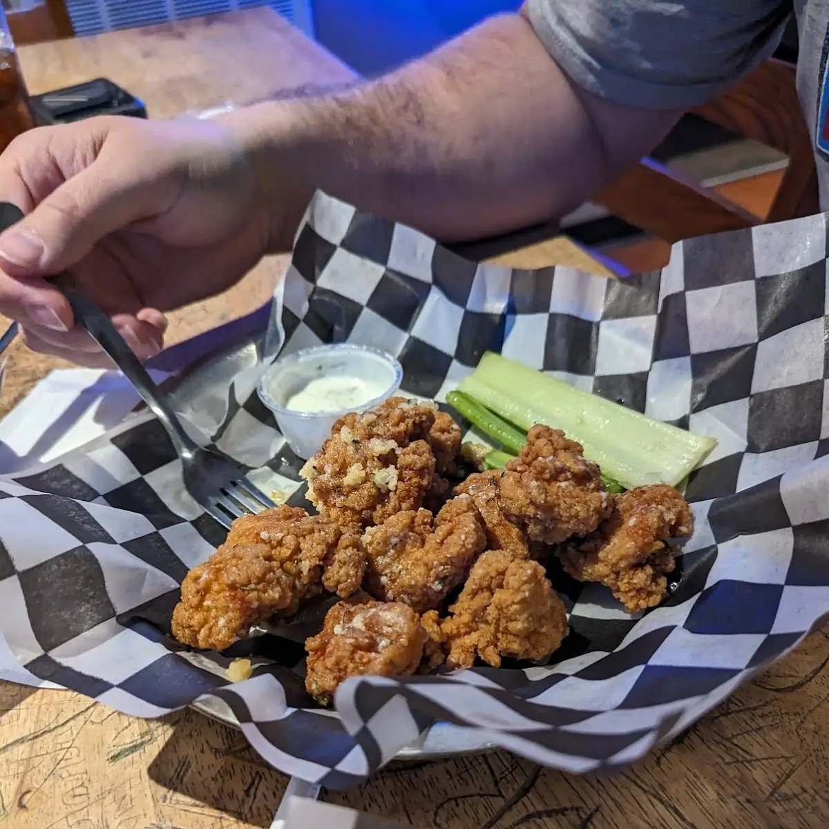 Garlic Parmesan Boneless Wings