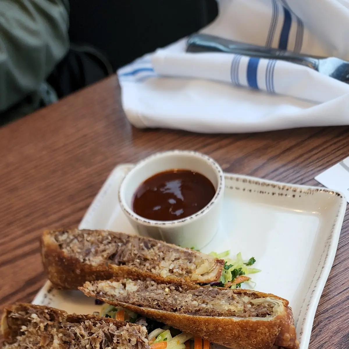Short Rib Egg Rolls