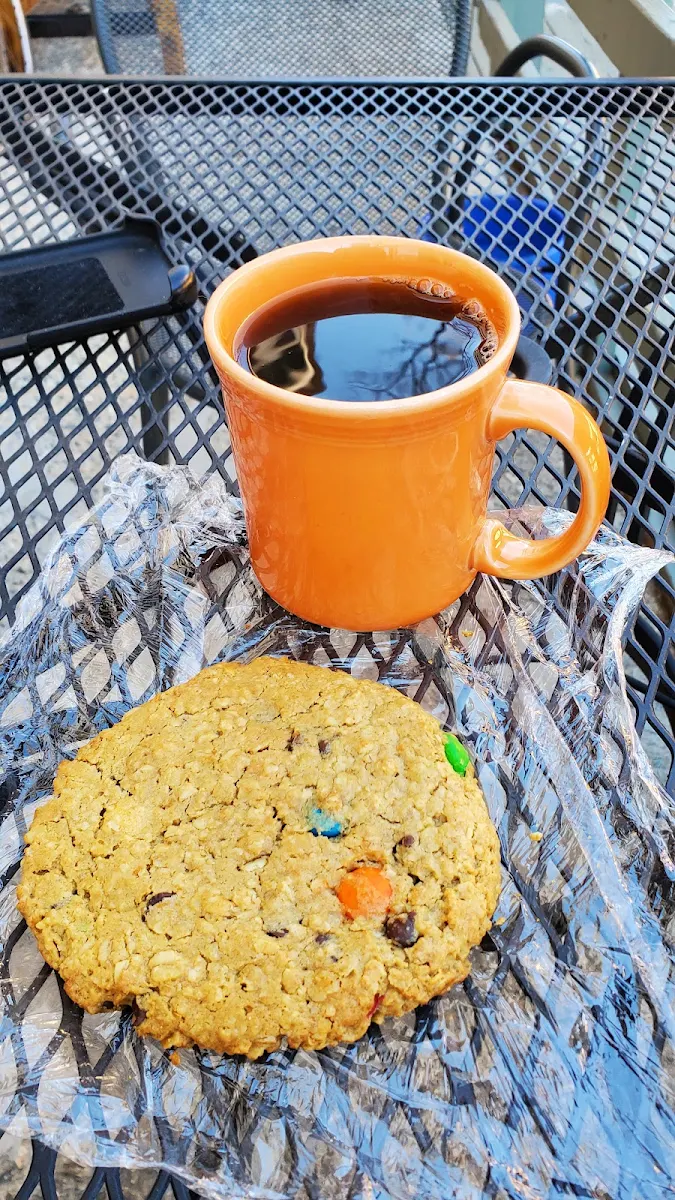 Coffee and Oatmeal Cookie