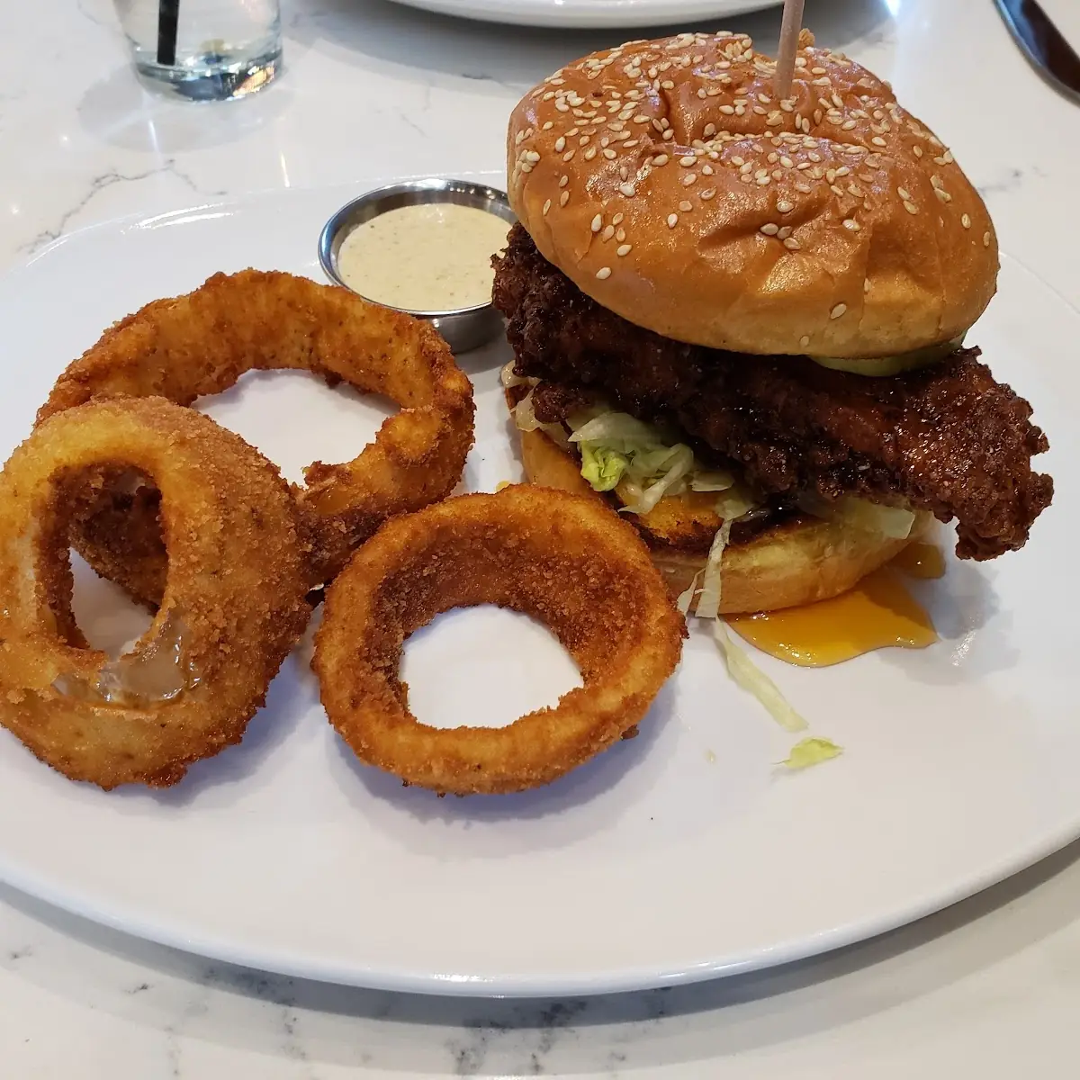 Hot Honey Chicken Sandwich