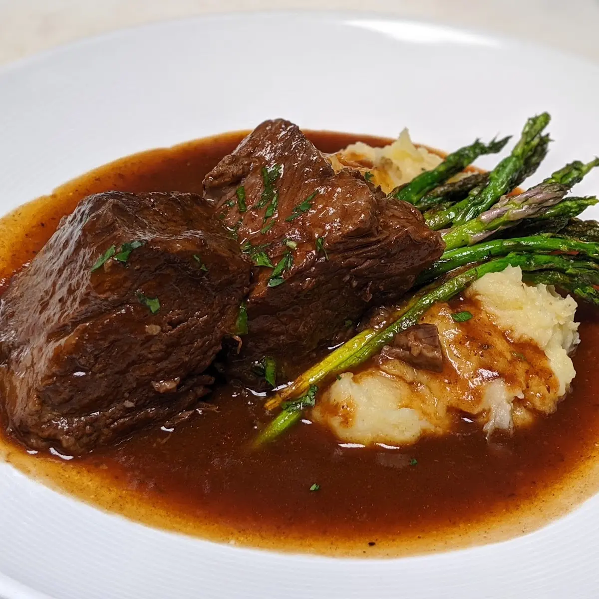 Red Wine Braised Beef Short Ribs