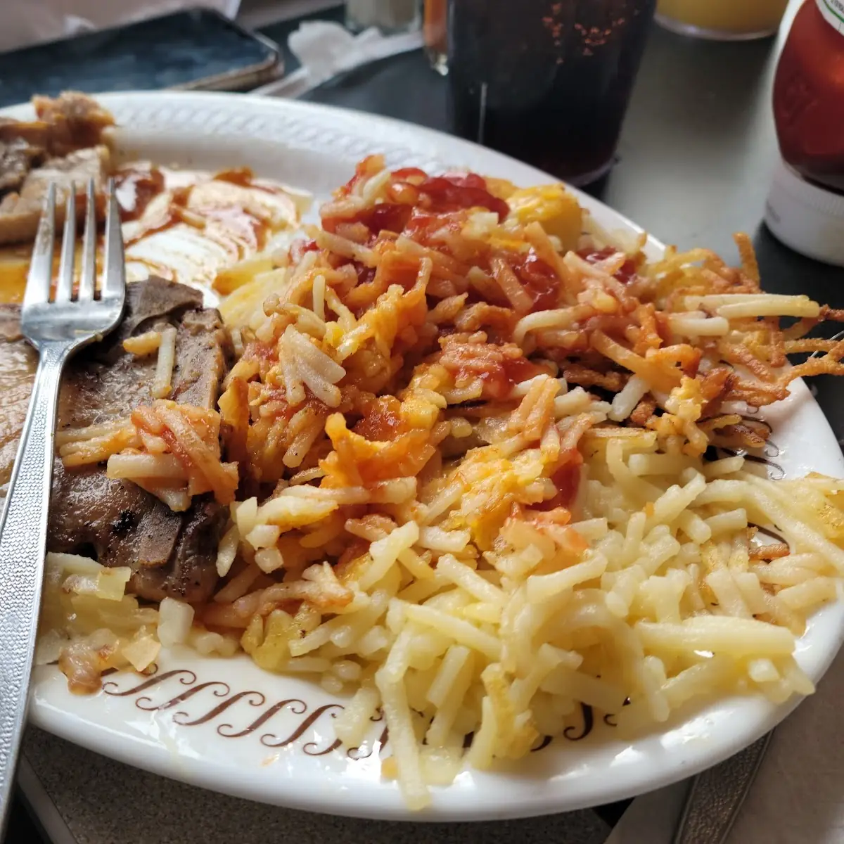 Steak an Hash Browns