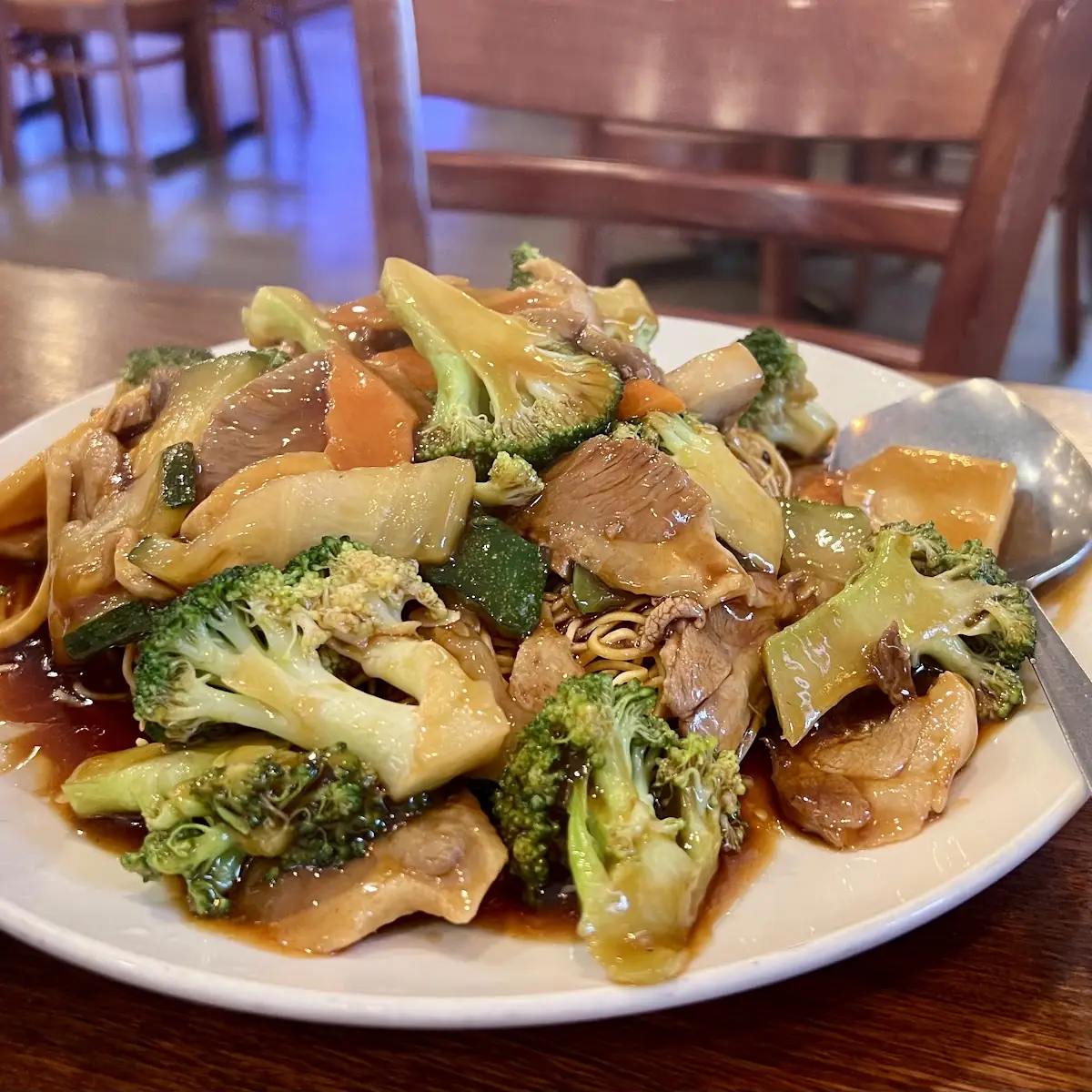 Duck Pan Fried Noodles