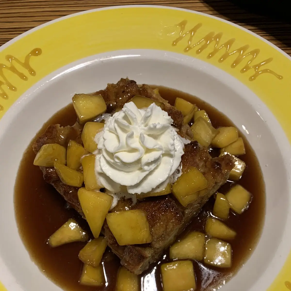 Mango Bread Pudding