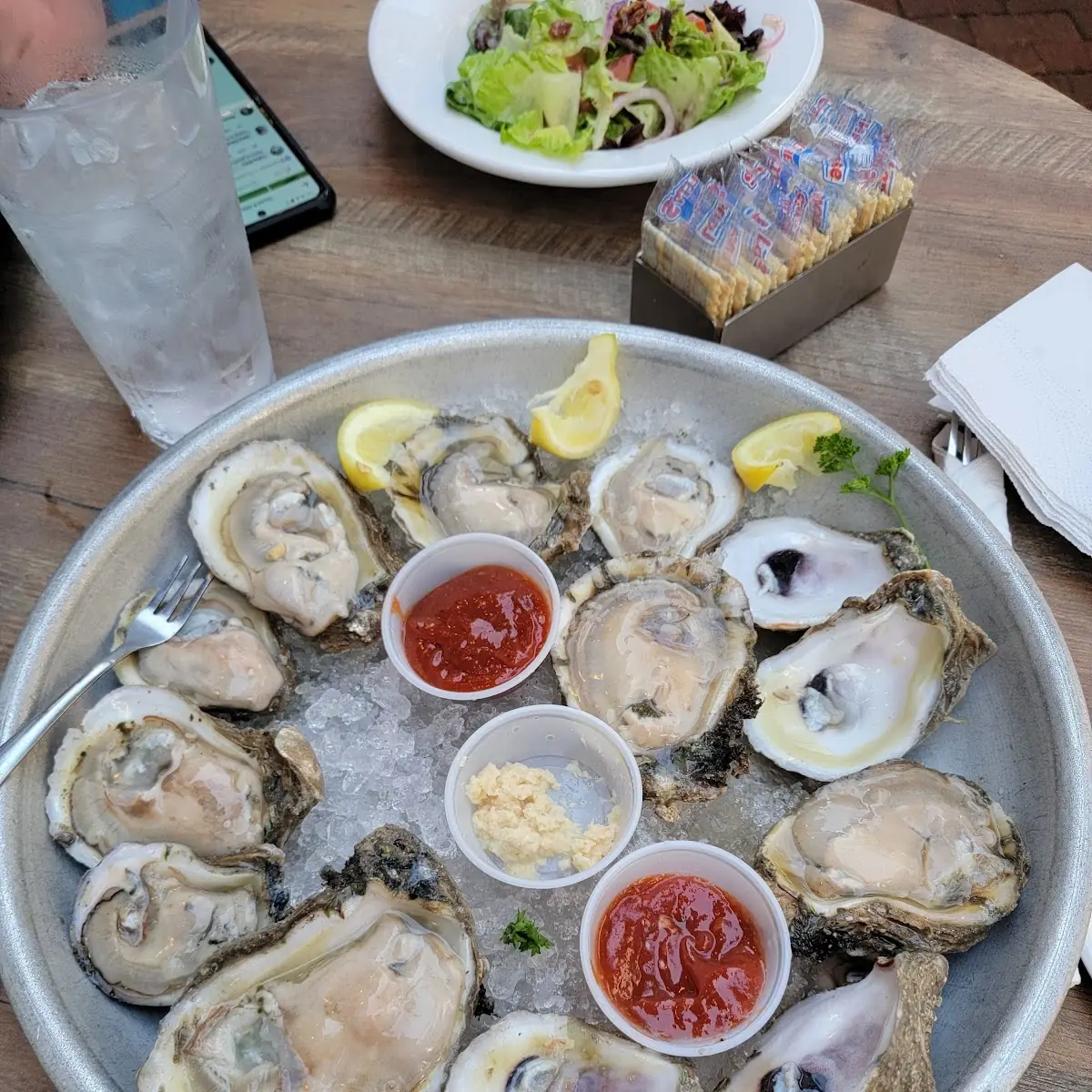 Gulf Oysters on the Half Shell