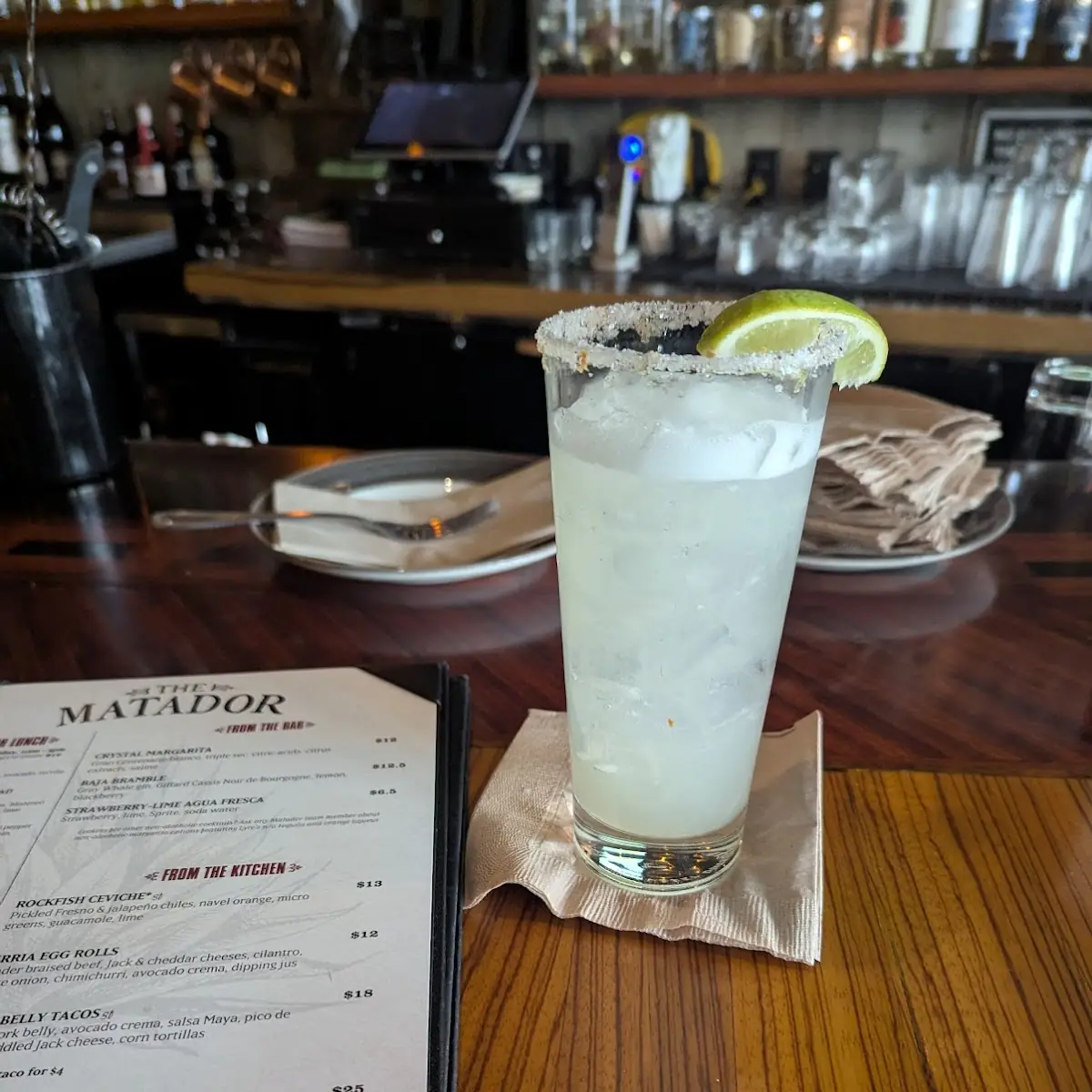 Margaritas Top Shelf Margarita
