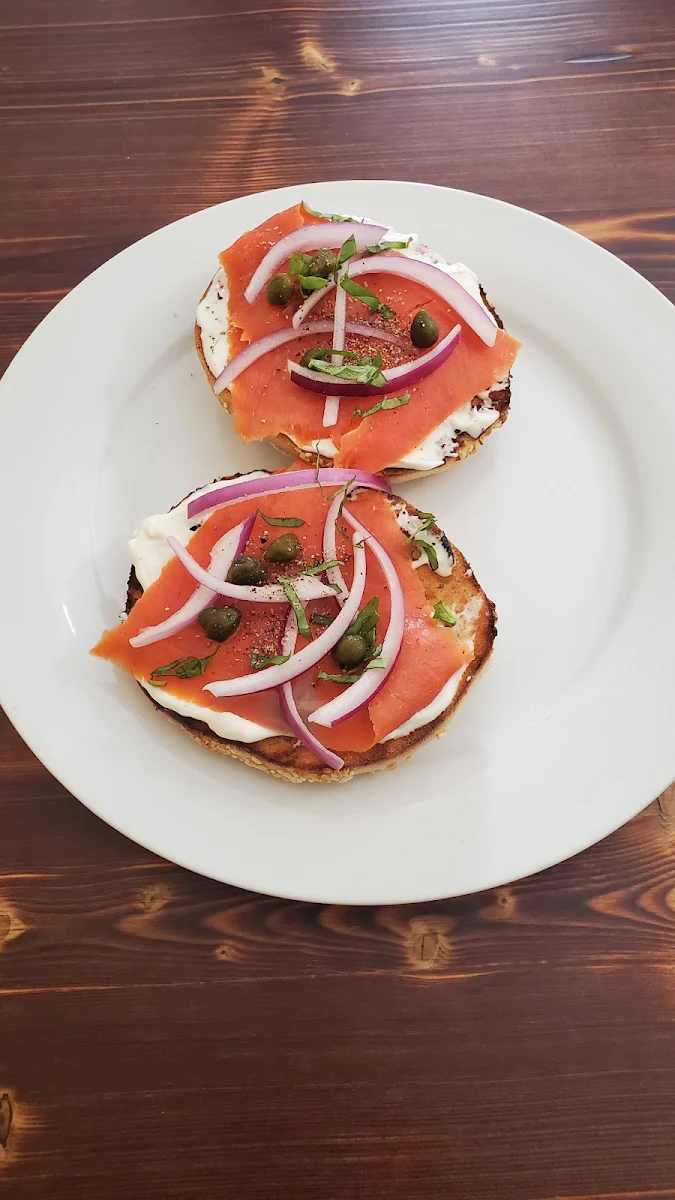 Open Face Smoked Salmon