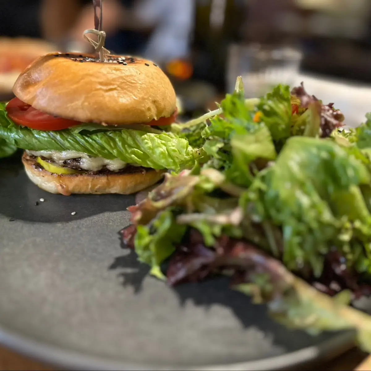 Wooden Heart Burger
