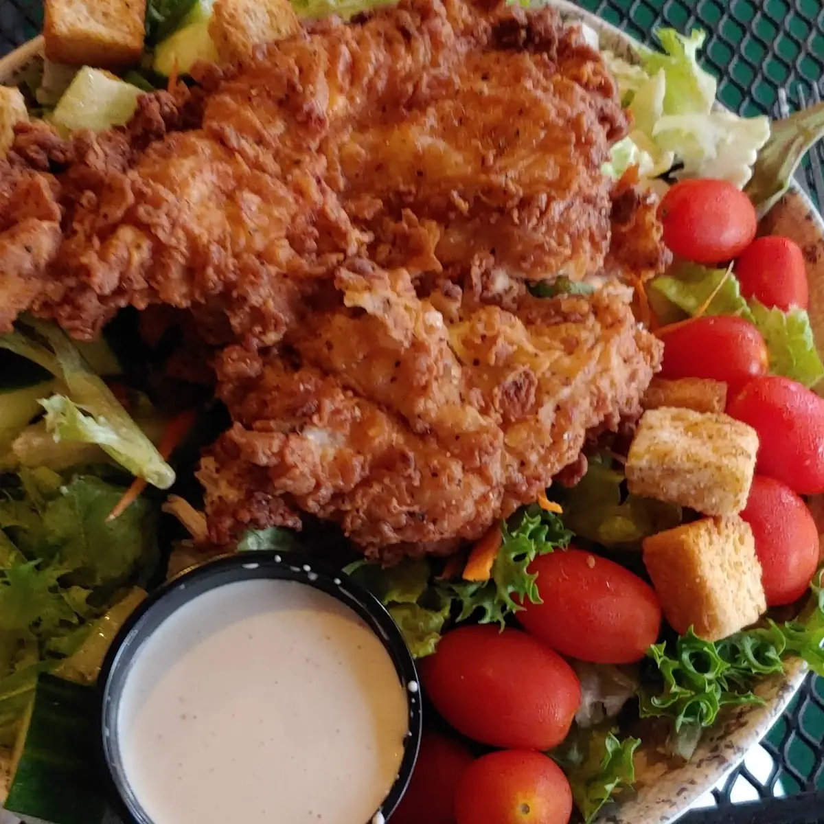 Crispy Chicken Salad