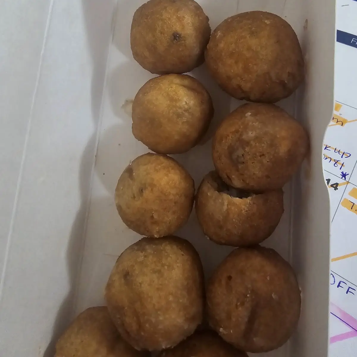 Blueberry Glazed Munchkins