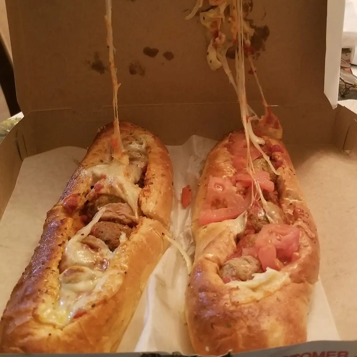 Meatball Parmigiana Sub