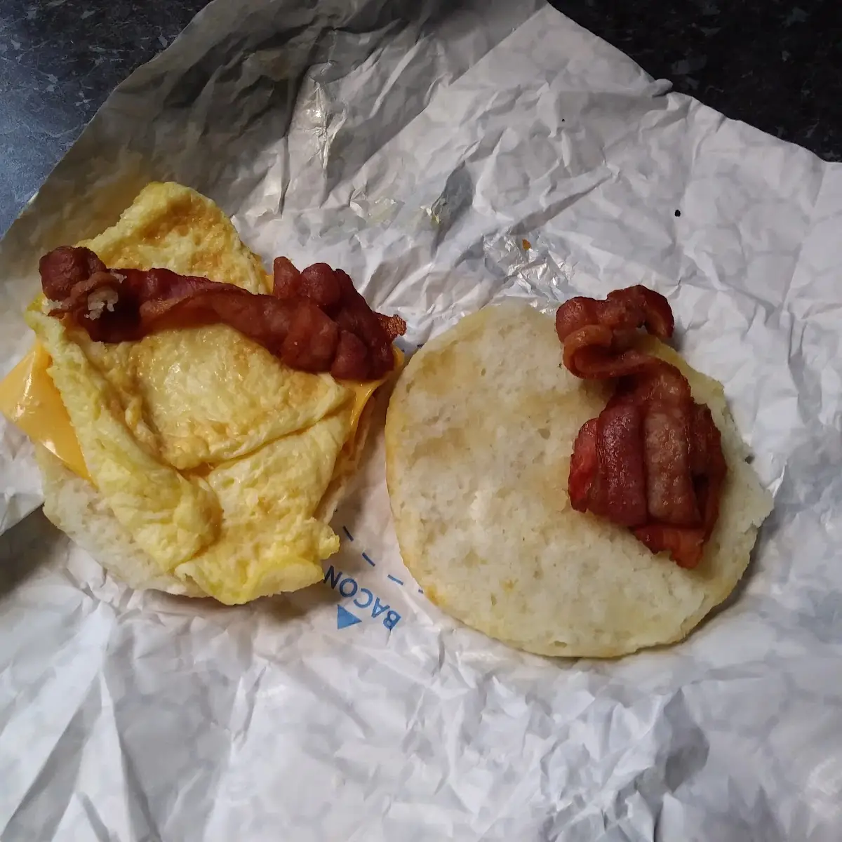 Bacon Egg and Cheese