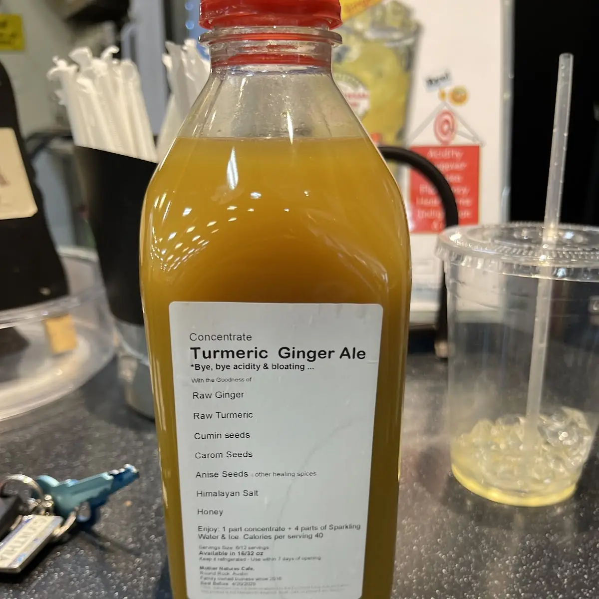 Turmeric Ginger Ale