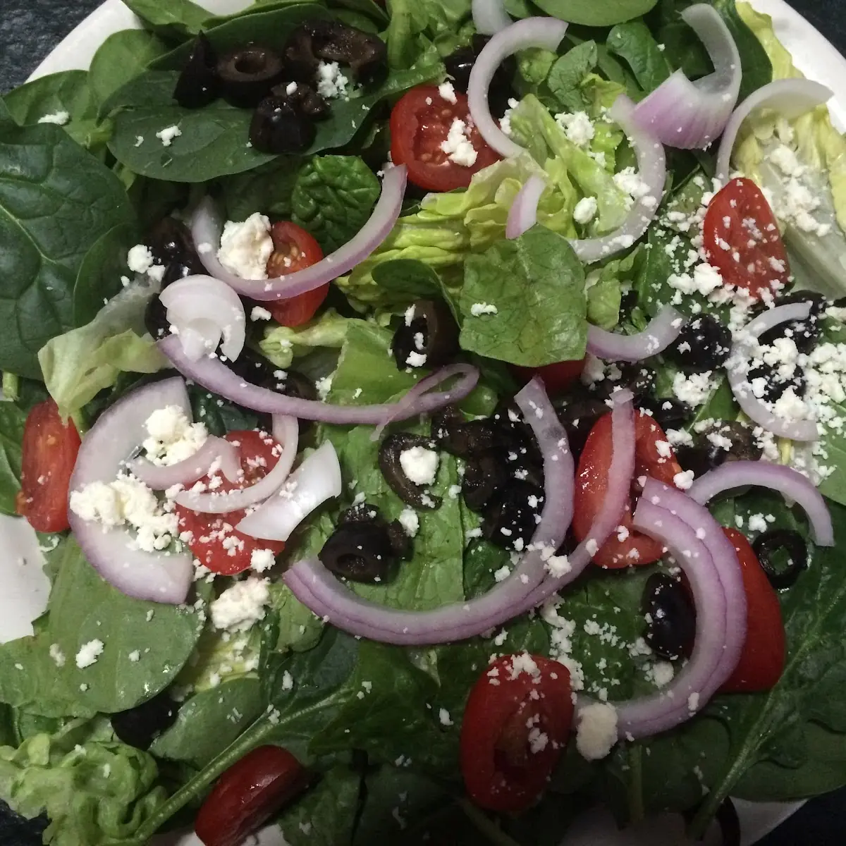 Greek Spinach Salad