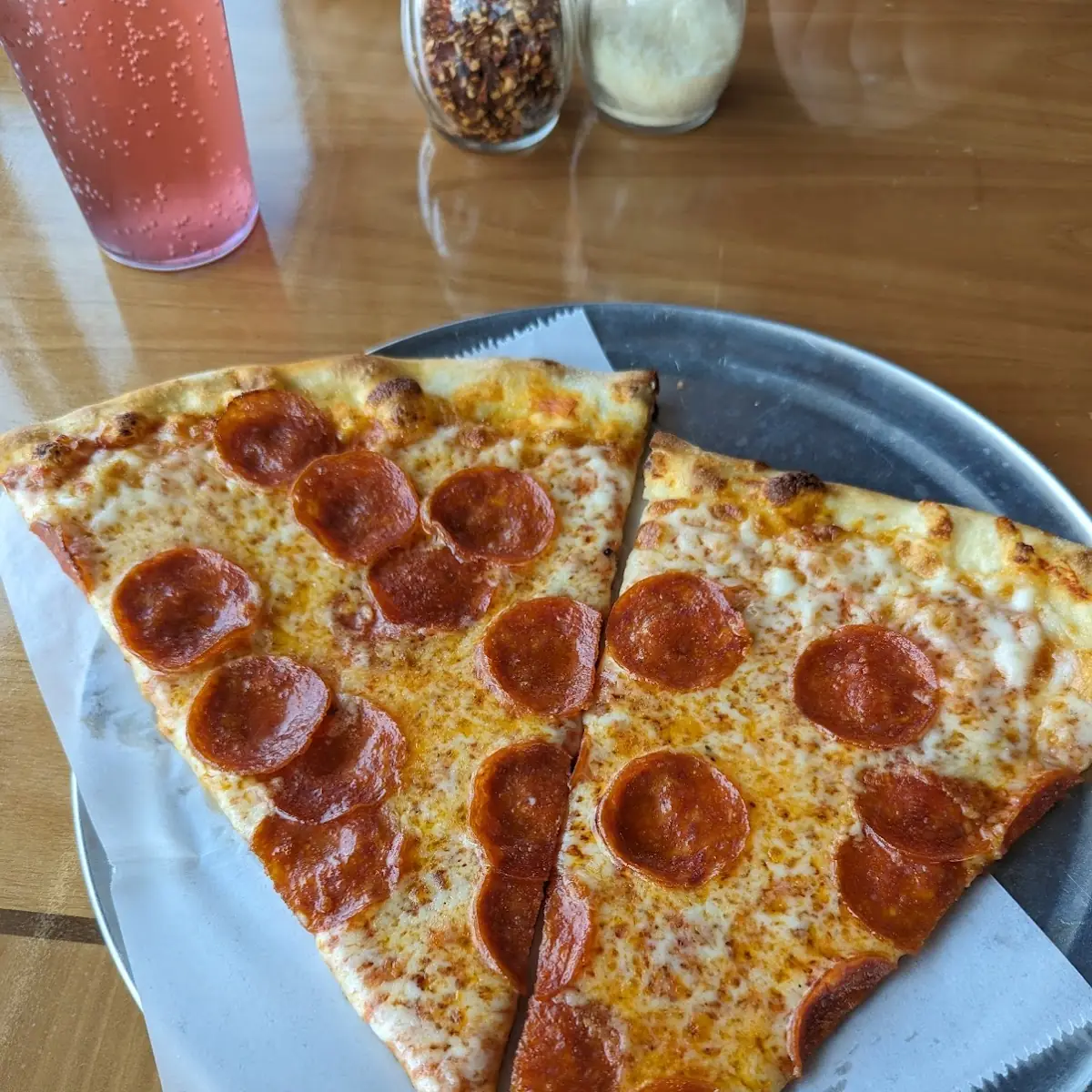Four Pizza Slices