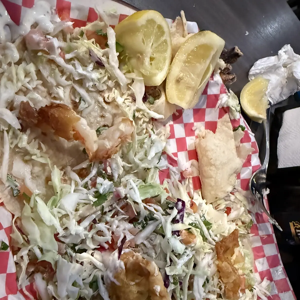 Breaded Shrimp Tacos
