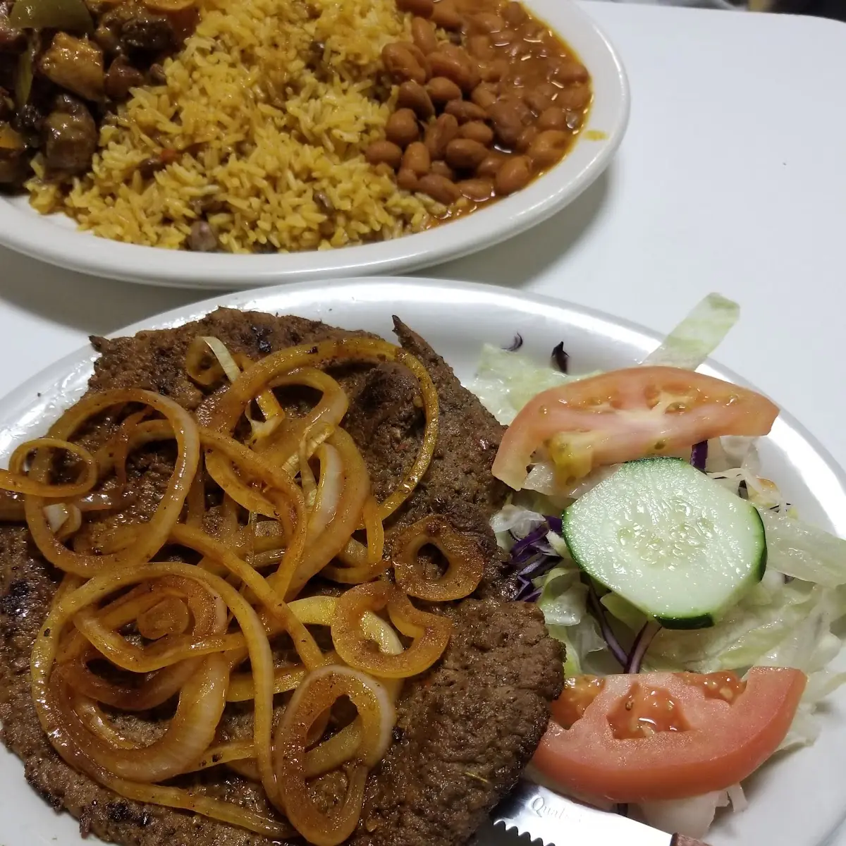 Bistec Encebollado Onion Steak