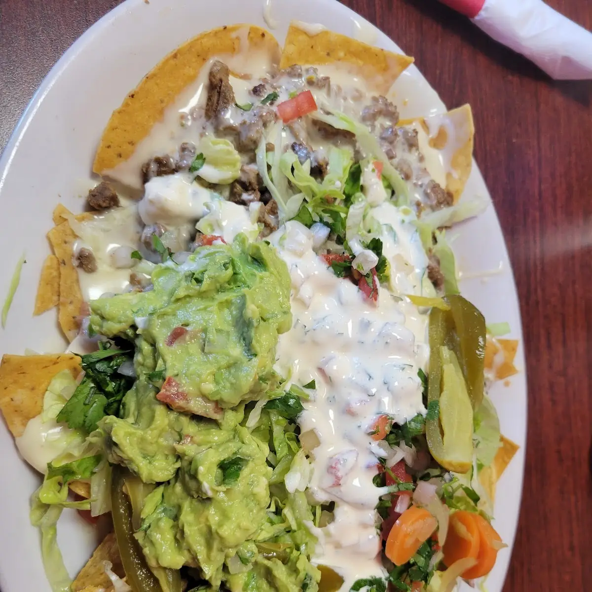Carne Asada Nachos Supreme