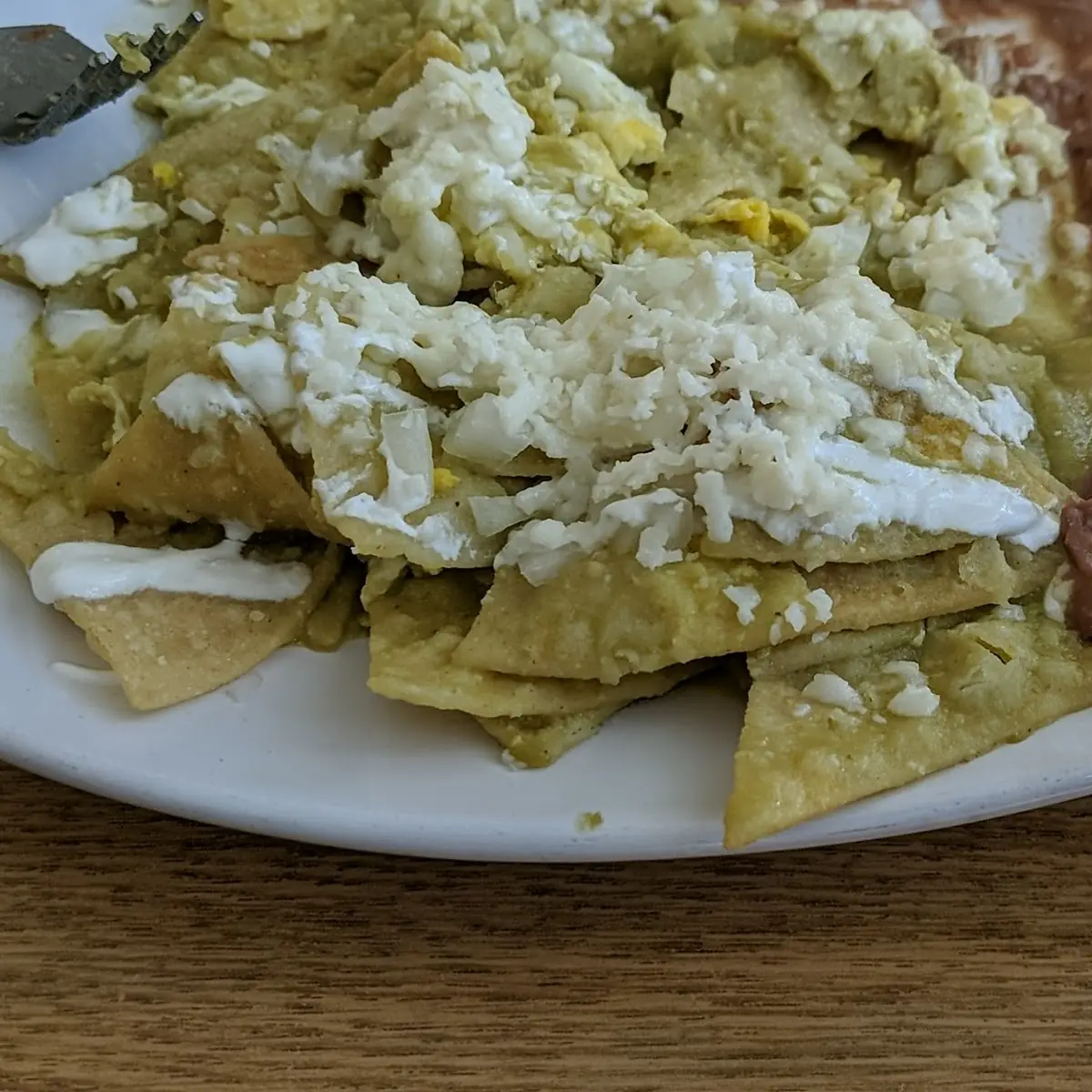 Chilaquiles Verdes