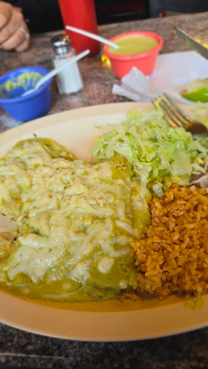 Enchiladas Verdes