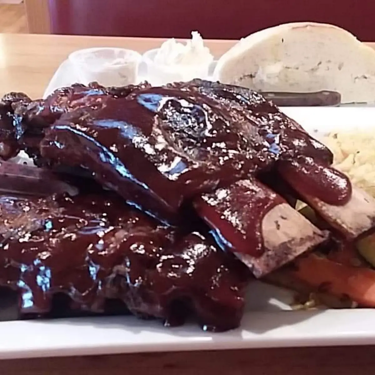 Half Rack Baby Back Ribs For