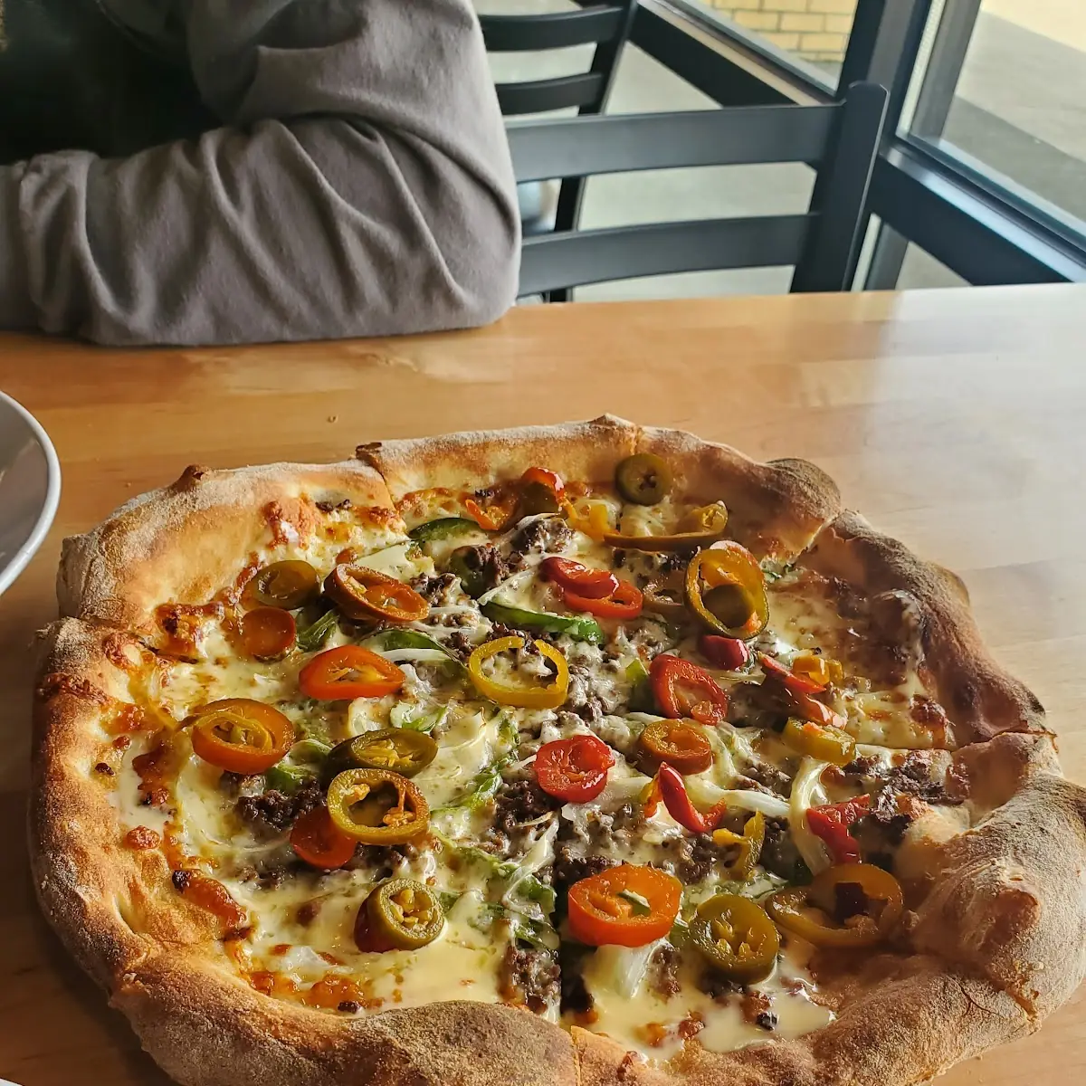 Cheese Steak Pizza