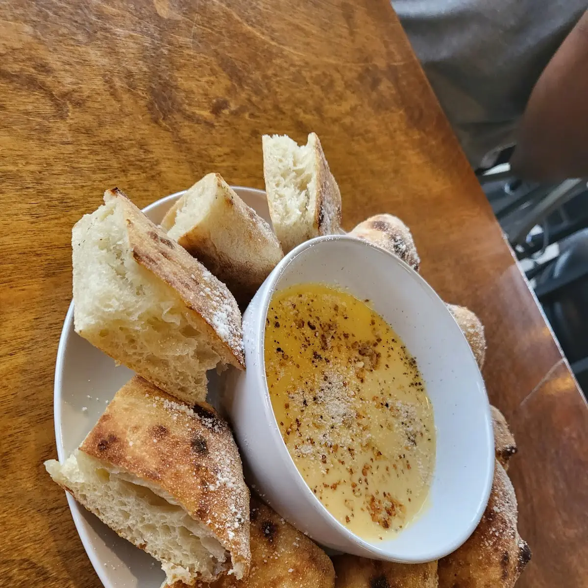 Deconstructed Grilled Cheese