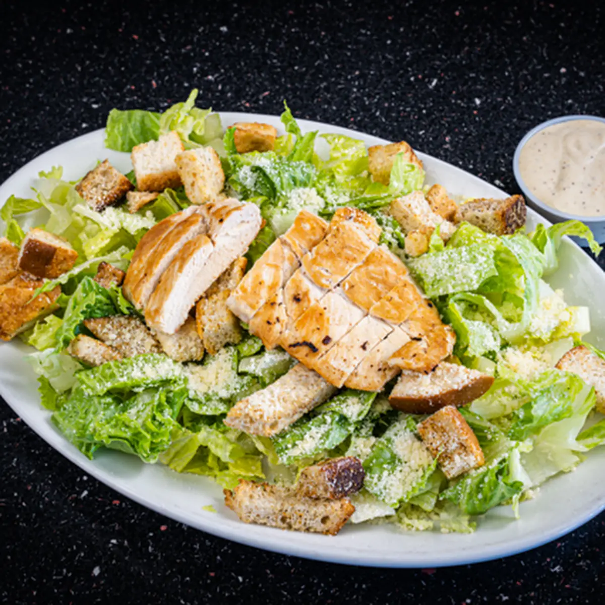 Fried Chicken Honey Mustard Lunch Salad