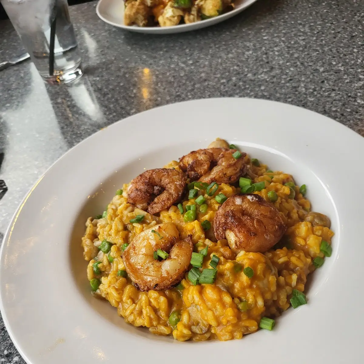 Scallop Mushroom Risotto