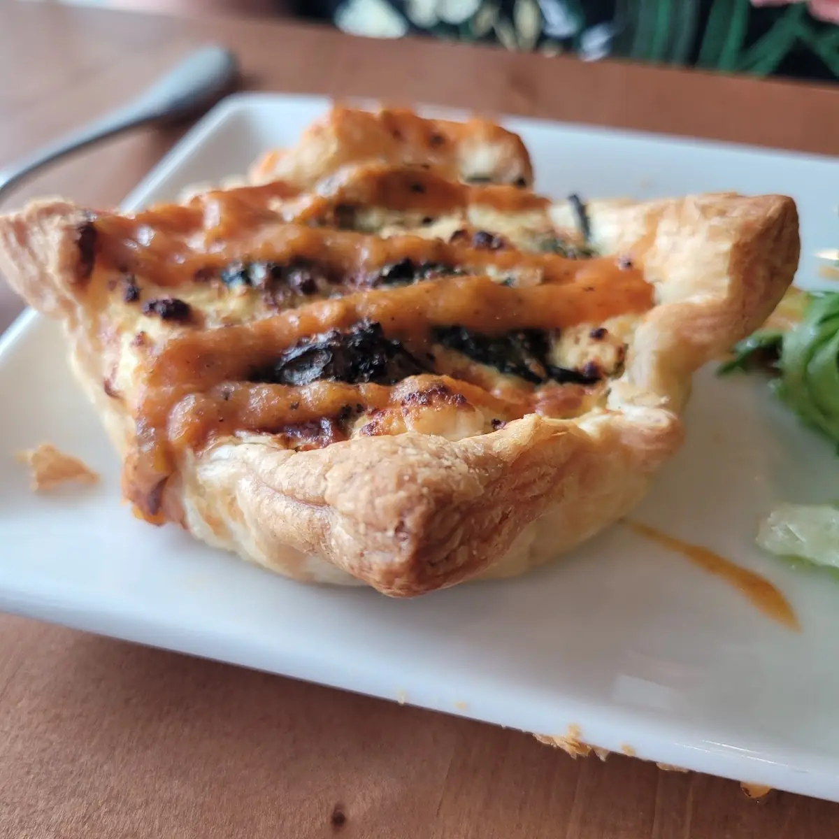 Puff Pastry Quiche Tart