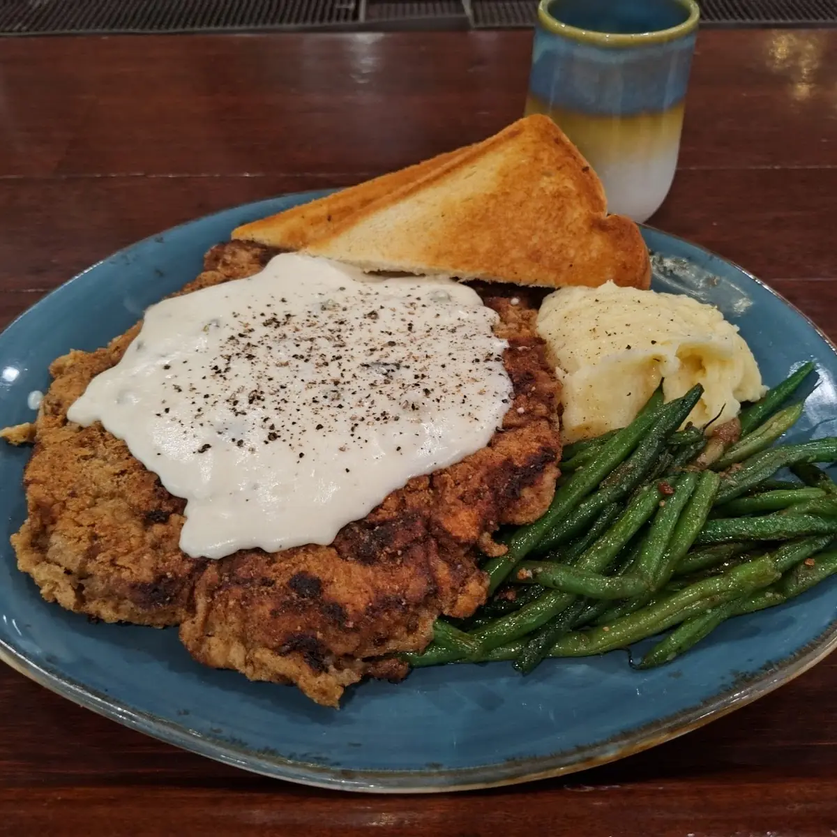 Large Chicken Fried Steak Dinner